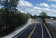 Bowman Bridge with cars on it