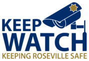 Roseville PD Keep Watch Logo