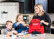 Emergency kit image. 