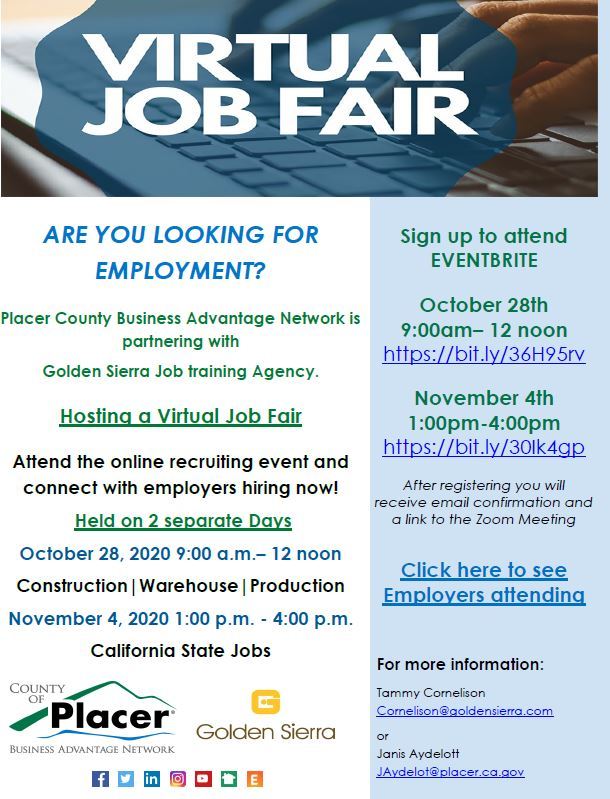 Virtual Job Fair