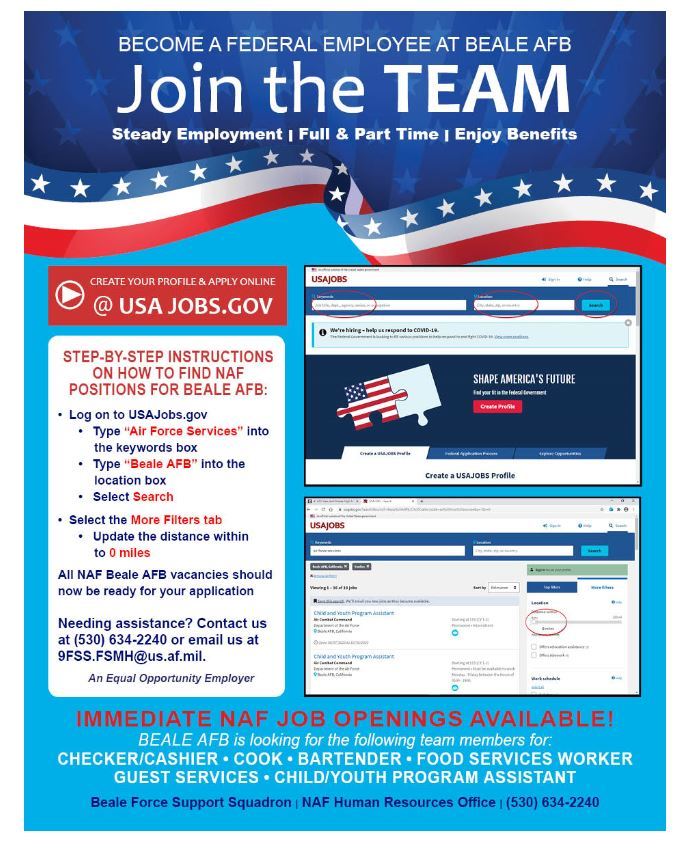 Beale AFB Jobs