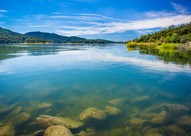 A view of Folsom Lake in Granite Bay on a sunny day