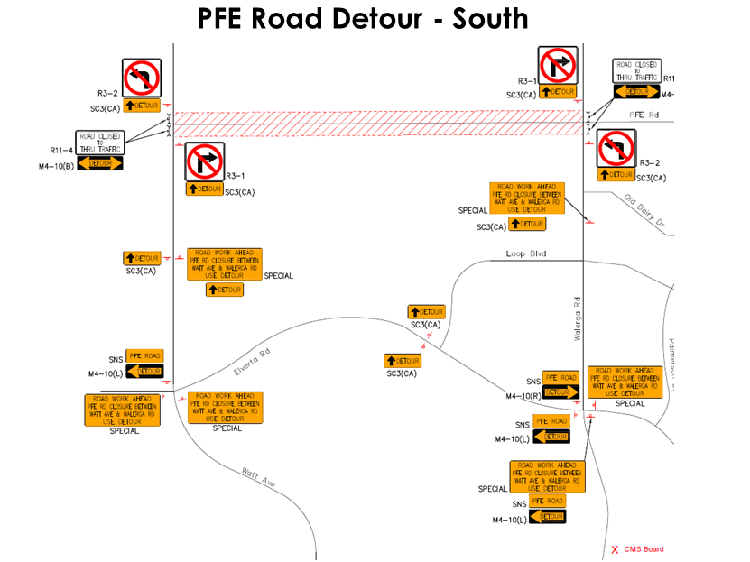 PFE Detour South
