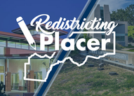 Redistricting Placer sign