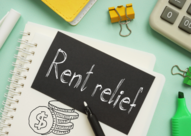 Rental relief sign