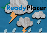 Storm clouds and lightning