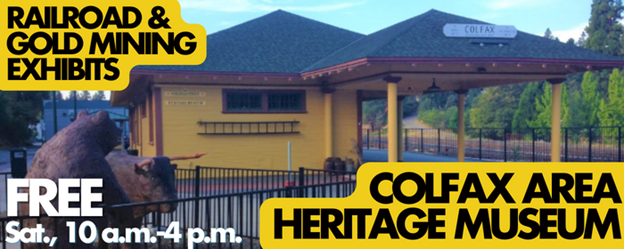 Colfax Area Heritage Museum Free Saturday between 10 a.m. and 4 p.m.