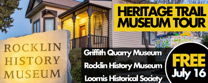 Heritage Museum Tour FREE July 16