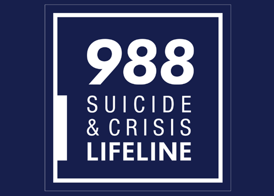 988 is new suicide prevention hotline number
