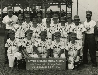 Photo of the  Auburn All-Stars Little League Team at the 1959 little league world series 