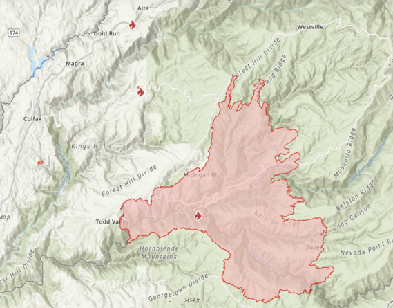 Mosquito + Dutch Fire Map 9-13-22