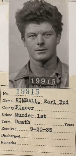 Earl Kimball 1935 mugshot