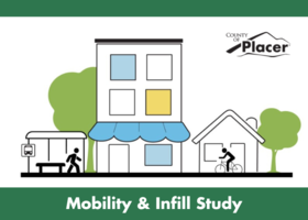 graphic of building and people walking and riding a bike