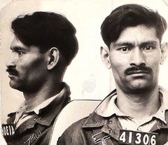 San Quentin mug shot of Daniel Morales, c. 1925 