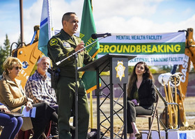 Placer County sheriff speaks at groundbreaking