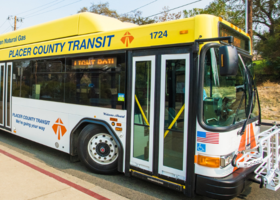 Placer County transit bus