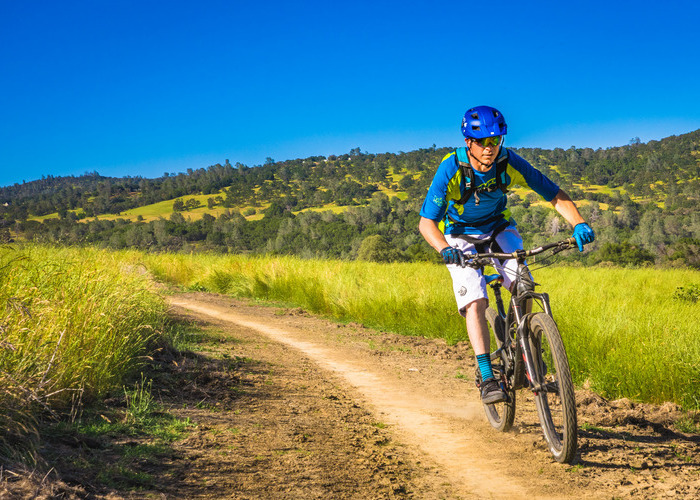 Biking at Hidden Falls