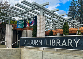 Front of Auburn Library