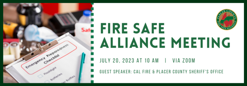 fire safe alliance meeting