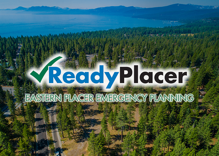 Eastern Placer Emergency Planning graphic with Ready Placer logo.