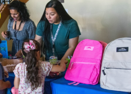 Backpack giveaway