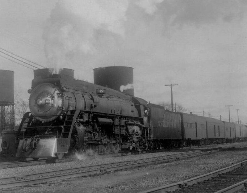 Southern Pacific train #27 in Roseville