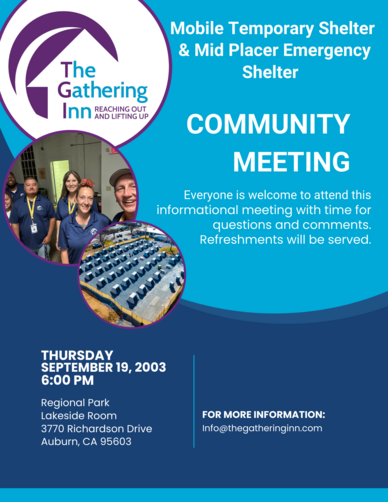 Gathering Inn community meeting