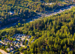 homes in the foothills