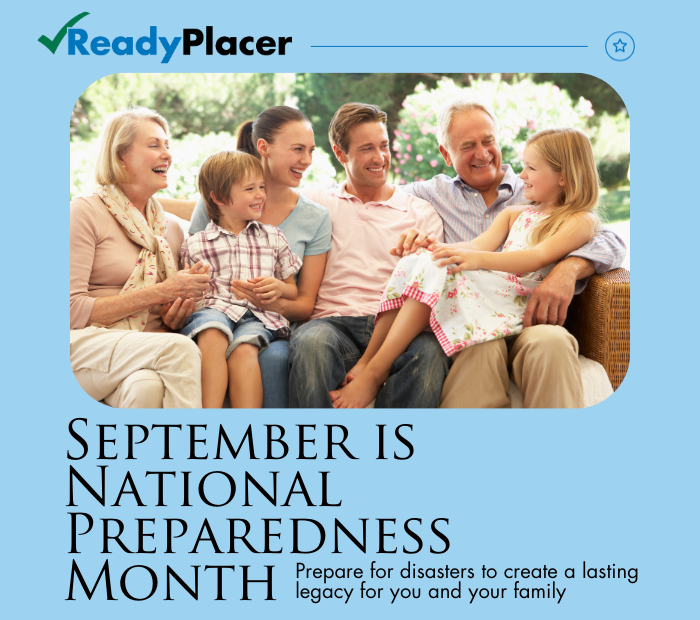 September is National Preparedness Month