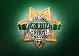 Badge for Placer County Sheriff Coroner-Marshal news release