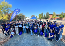 Del Oro High School students pose with Placer County staff for Youth in Government Day
