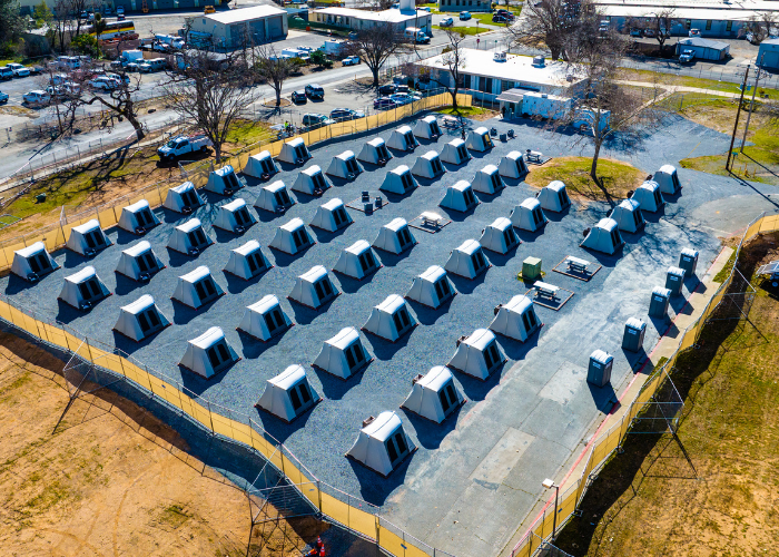 Placer County temporary homeless shelter
