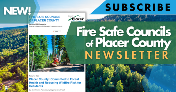 Subscribe to Fire Safe Councils of Placer County Newsletter