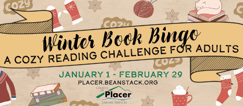 Winter Book Bingo: A cozy reading challenge for adults. Jan. 1 through Feb. 29