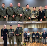 Elk's Lodge Honors Deputy Bliss