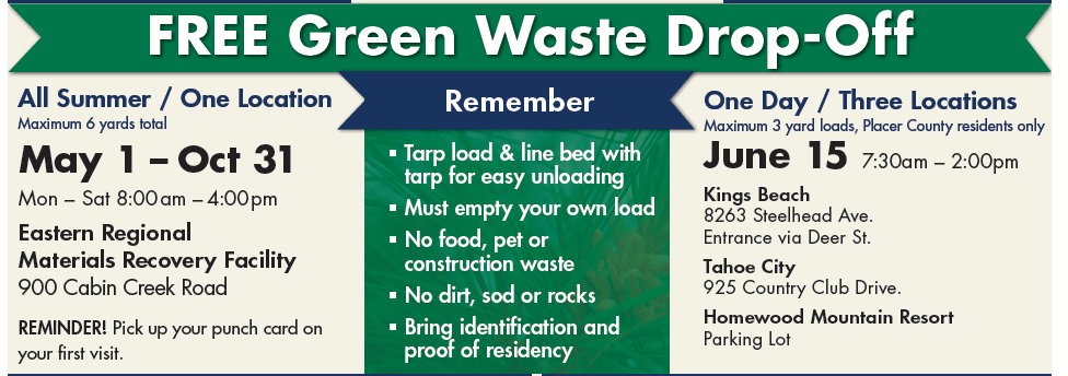 Tahoe Environmental Utilities pickup