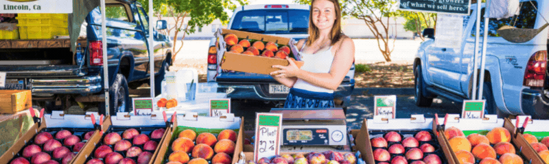 GIF of Placer Grown Farmer Market Banner