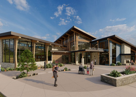 Rendering of Truckee Library concept