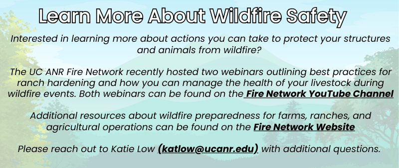 learn more about wildfire safety