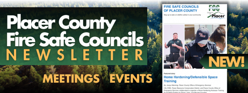 The new Fire Safe Council newsletter is out. Click to view it.