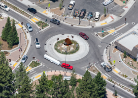 Kings Beach roundabout