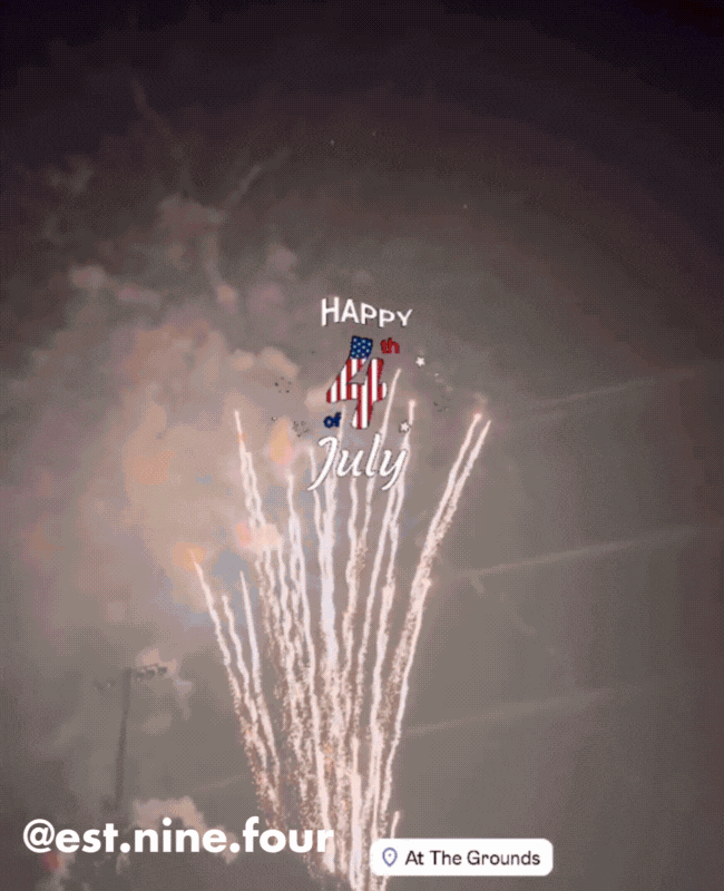 Round-up of Fourth of July on Instagram