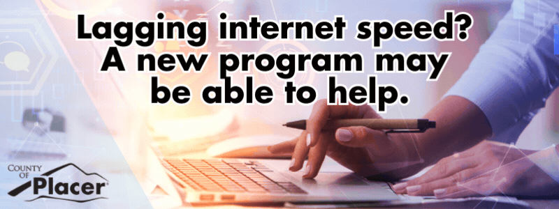 Low internet speed banner