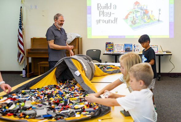 Auburn Library Builders Club 'Build a Play-ground' 