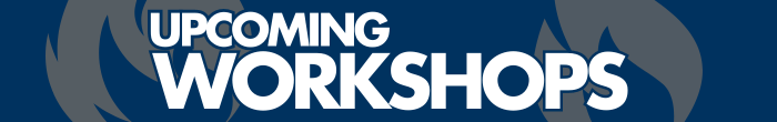 upcoming workshops