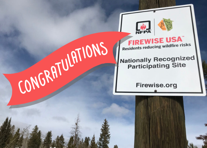 congrats new firewise community