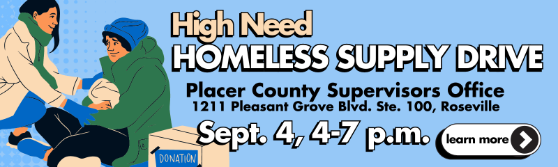High Need Homeless Supply Drive Sept 4  4 to 7 p.m. 
