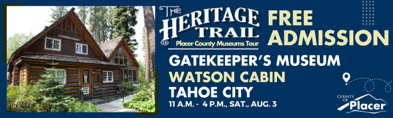 Heritage Trail - Tahoe City Banner