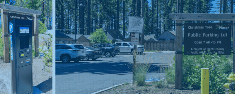 Paid Parking Kings Beach Banner