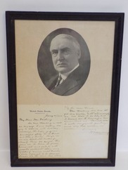 President Harding image of old photo